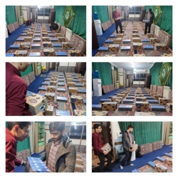 تعداد ۳۶۰ عدد شیر یک لیتری مدت دار و ۳۶۰ عدد پنیر ۵۲۰ گرمی از طرف یکی از خیرین بزرگوار جهت توزیع ماب