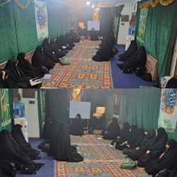 دوره آموزشی تعلیمات اسلامی در مجتمع فرهنگی آموزشی اجتماعی بصیر در حال اجرا توسط امور بانوان بصیر