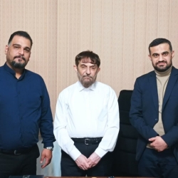 جلسه مسئولین مجتمع با جناب آقای دکتر آقا محمدی عضو مجلس تشخیص مصلحت نظام و رئیس گروه اقتصادی دفتر ر