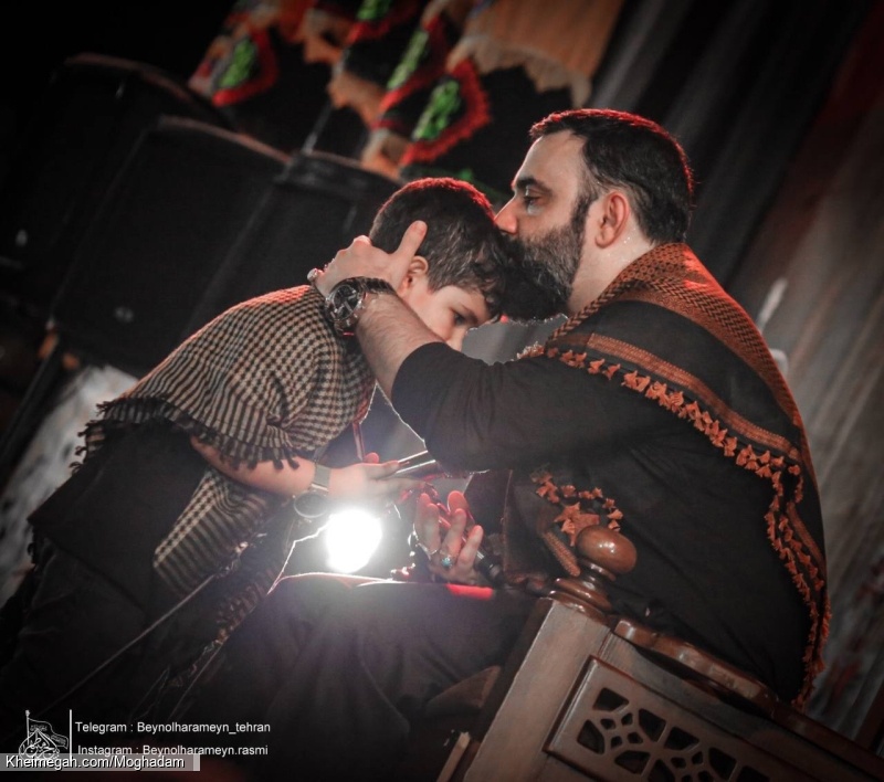 گزارش تصویری - مراسم شب هفتم محرم 1402