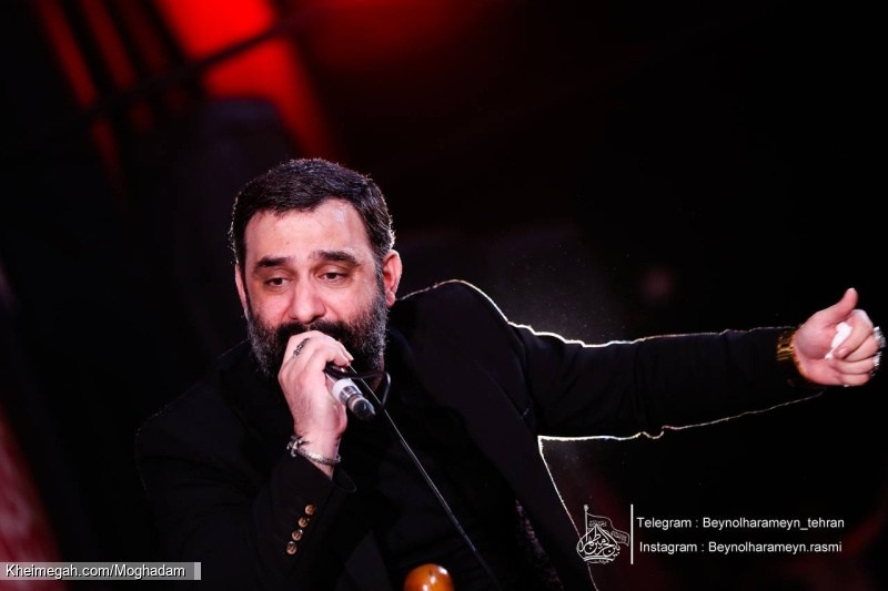 گزارش تصویری مراسم عزاداری شب 7 محرم 1403 - 1446 - کربلایی جواد مقدم