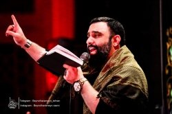 گزارش تصویری مراسم هیئت هفتگی 25 مهر 1403 - کربلایی جواد مقدم - هیئت بین الحرمین طهران