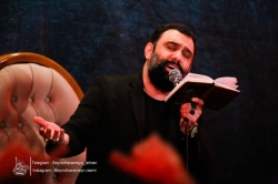 گزارش تصویری مراسم هیئت هفتگی 16 آبان 1403 - کربلایی جواد مقدم - هیئت بین الحرمین طهران