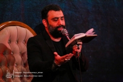 گزارش تصویری مراسم هیئت هفتگی 16 آبان 1403 - کربلایی جواد مقدم - هیئت بین الحرمین طهران
