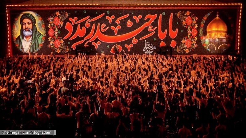 گزارش تصویری مراسم شب 19 ماه رمضان شبهای قدر 1403 1404 کربلایی جواد مقدم - ورزشگاه شیرودی