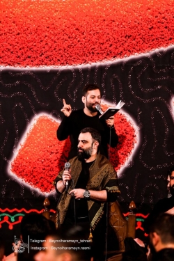 گزارش تصویری مراسم شب بیست و دوم ماه رمضان شب های قدر 1446 1404 کربلایی جواد مقدم - ورزشگاه شیرودی