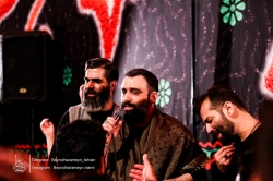 گزارش تصویری مراسم شب 22 ماه رمضان شب های قدر 1446 1404 کربلایی جواد مقدم - هیئت بین الحرمین طهران