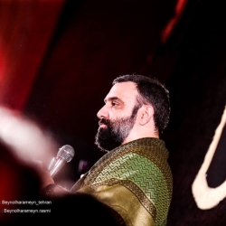 تصویر جلسه هیئت هفتگی 24 اردیبهشت 1404 - کربلایی جواد مقدم - هیئت بین الحرمین طهران - مسجد امام حسین