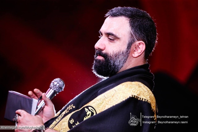 تصویر جلسه هیئت هفتگی 31 اردیبهشت 1404 - کربلایی جواد مقدم - هیئت بین الحرمین طهران - مسجد امام حسین