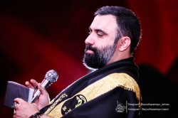 تصویر جلسه هیئت هفتگی 31 اردیبهشت 1404 - کربلایی جواد مقدم - هیئت بین الحرمین طهران - مسجد امام حسین