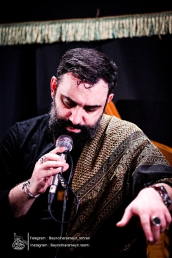 گزارش تصویری مراسم هیئت هفتگی 3 دی ماه 1404 کربلایی جواد مقدم - جلسه هفتگی هیئت بین الحرمین طهران
