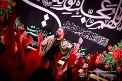 تصویر مراسم هیئت هفتگی 23 اردیبهشت 1405 کربلایی جواد مقدم - هیئت بین الحرمین طهران