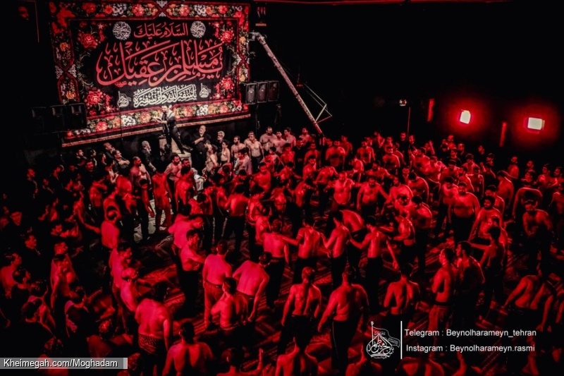 تصویر مراسم هیئت شب دوم ایام مسلمیه 3 خرداد 1405 کربلایی جواد مقدم - هیئت بین الحرمین تهران شهر ری