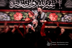 تصویر مراسم هیئت شب سوم ایام مسلمیه 4 خرداد 1405 کربلایی جواد مقدم - هیئت بین الحرمین طهران شهرری