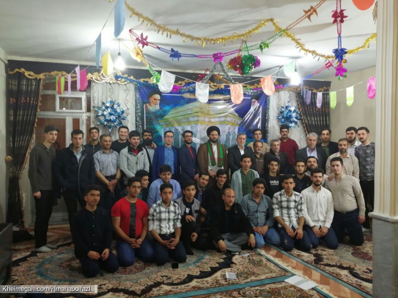 جشن ولادت بزرگ پرچمدار عشق-عکس دسته جمعی آخر جلسه