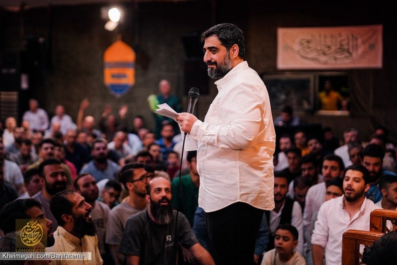 تصویر مراسم جشن شب ولادت امام رضا (ع) 18 اردیبهشت 1404 حاج سید مجید بنی فاطمه - حسینیه ریحانه الحسین