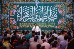 تصویر مراسم جشن ولادت حضرت فاطمه زهرا (س) 19 آذر 1404 حاج سید مجید بنی فاطمه - هیئت ریحانه الحسین (س