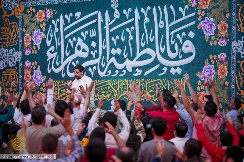 تصویر مراسم جشن ولادت حضرت فاطمه زهرا (س) 19 آذر 1404 حاج سید مجید بنی فاطمه - هیئت ریحانه الحسین (س