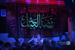 گزارش تصویری مراسم شب 19 ماه رمضان شب قدر 1404 1446 حاج حسین سیب سرخی - هیئت روضه العباس (ع)
