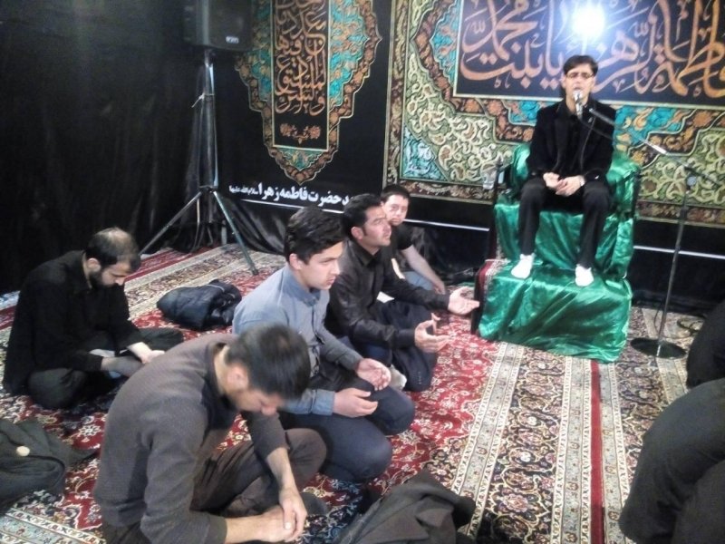 شب اول مراسم عزای مادر سادات حضرت فاطمه زهرا (س)