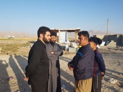 کمک به زلزله زدگان کرمانشاه - 24 آبان 96 - سر پل ذهاب