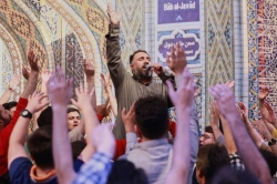 تصویر مراسم جشن شب ولادت امام رضا (ع) 18 اردیبهشت 1404 کربلایی محمد فصولی - امامزاده صالح تجریش
