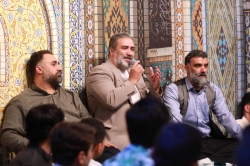 تصویر مراسم جشن شب ولادت امام رضا (ع) 18 اردیبهشت 1404 کربلایی محمد فصولی - امامزاده صالح تجریش