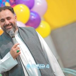 تصویر مراسم جشن ولادت حضرت فاطمه زهرا (س) آذر ماه 1404 کربلایی محمد فصولی