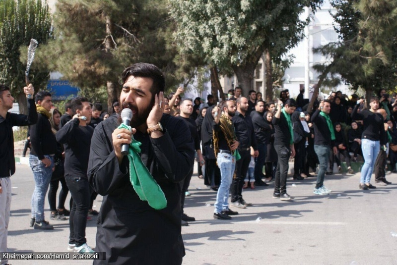کربلایی حمید شکوری  _ هیئت شهدای کربلا  روز عاشورا