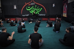 روز اول محرم 99  هیئت عبدالله بن الحسن علیه السلام شهرصفی آباد ابوالفضل آتشیار