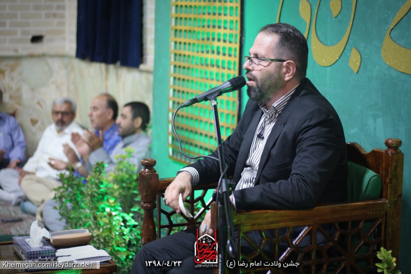 مراسم میلاد امام رضا (ع) هیئت محبان الرضا (ع) طرشت