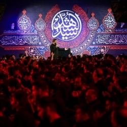 گزارش تصویری مراسم عزاداری شب اول محرم 1403 - 1446 - حاج سید رضا نریمانی