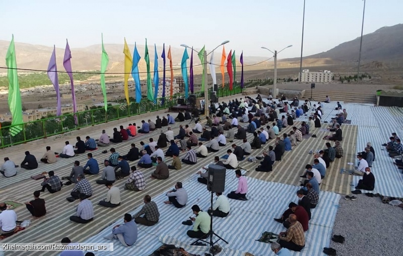 گزارش تصویری نماز عید فطر ۱۴۰۰