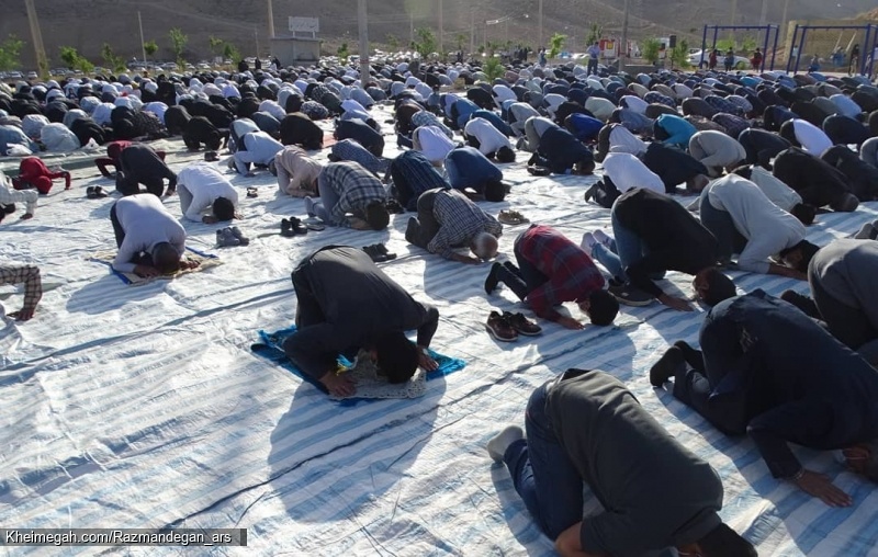 گزارش تصویری نماز عید فطر ۱۴۰۰