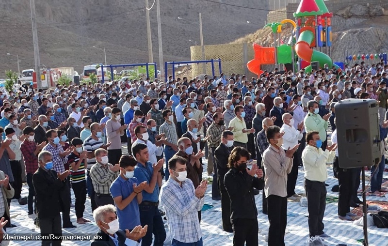 گزارش تصویری نماز عید فطر ۱۴۰۰