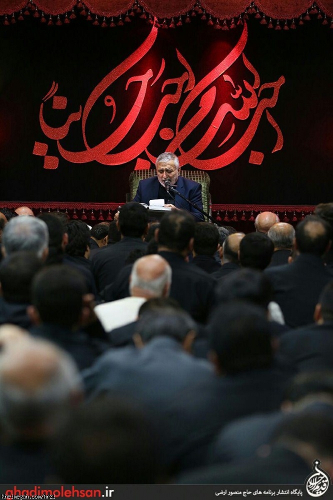 روز اول محرم 96 - حسینیه صنف لباس فروشان