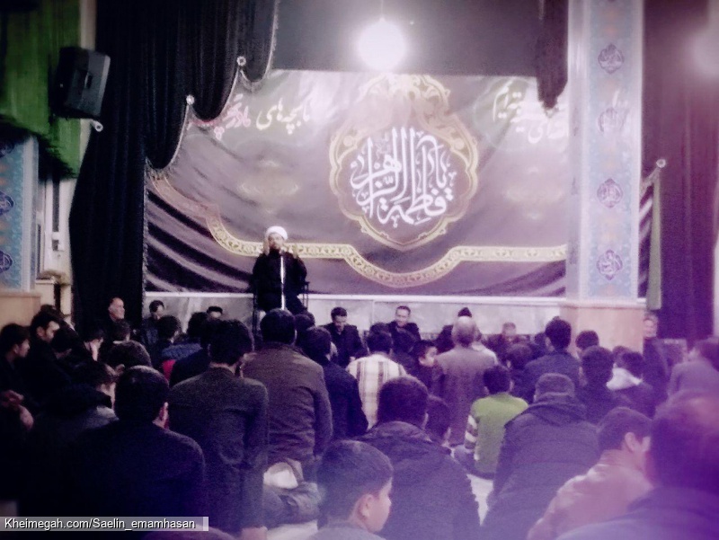 مراسم عزاداری شهادت حضرت فاطمه زهرا(س) - فاطمیه اول97