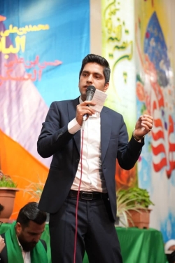 مراسم ولادت با سعادت حضرت بقیه الله مولودی خوانی محمدمهدی میربلوکی
