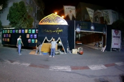 آماده سازی محفل سوگواری محرم 97