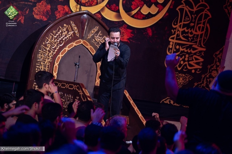 گزارش تصویری مراسم شب شهادت امام حسن عسکری (ع) 1403 - کربلایی وحید شکری