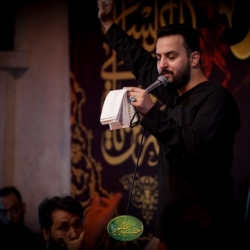 گزارش تصویری مراسم شب شهادت امام حسن عسکری (ع) 1403 - کربلایی وحید شکری