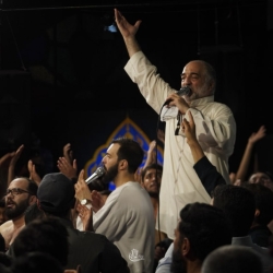 گزارش تصویری جلسه روضه هفتگی 17 اسفند 1403 کربلایی نریمان پناهی - امامزاده معصوم (ع)