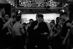 تصویر مراسم روز سوم محرم 1404 1447 کربلایی نریمان پناهی - هیئت رزمندگان مکتب الحسین - امامزاده معصوم