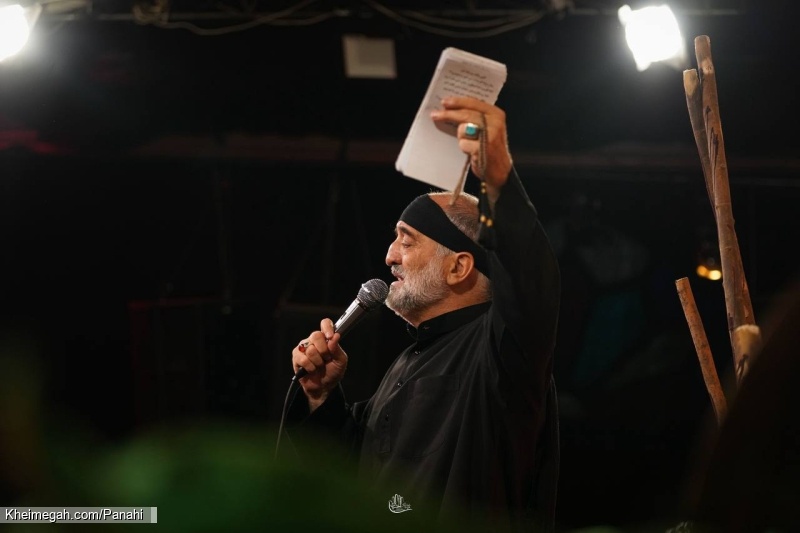 تصویر مراسم روز چهارم محرم 1404 1447 کربلایی نریمان پناهی - امامزاده معصوم هیئت رزمندگان مکتب الحسین
