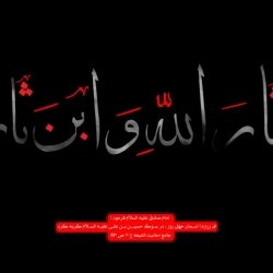 یا ابا عبدالله الحسین