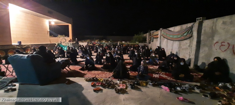 مراسم عزاداری حسینی شب نهم ماه محرم