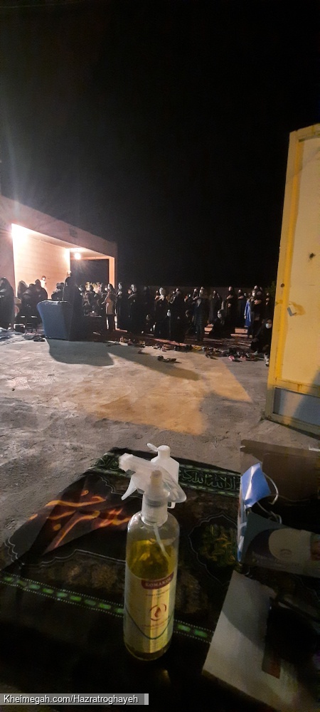 مراسم عزاداری حسینی شب نهم ماه محرم