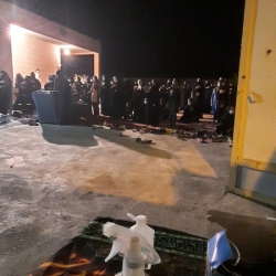 مراسم عزاداری حسینی شب نهم ماه محرم