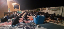 مراسم عزاداری حسینی شب نهم ماه محرم