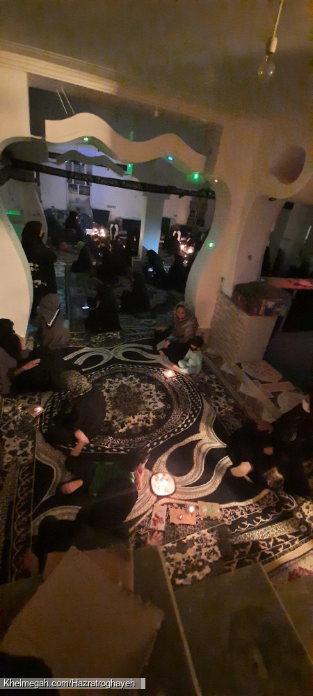 مراسم عزاداری حسینی شب شام غریبان محرم الحرام۱۴۴۲